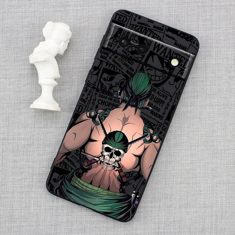 One Piece Shockproof Silicone Case – Google Pixel 4 to 9 Series