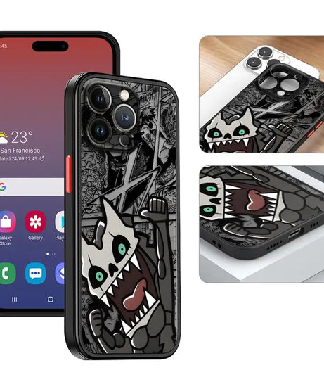 Kaiju No. 8 Anime Phone Case – Soft Cover for iPhone 7–16 Pro Max & SE