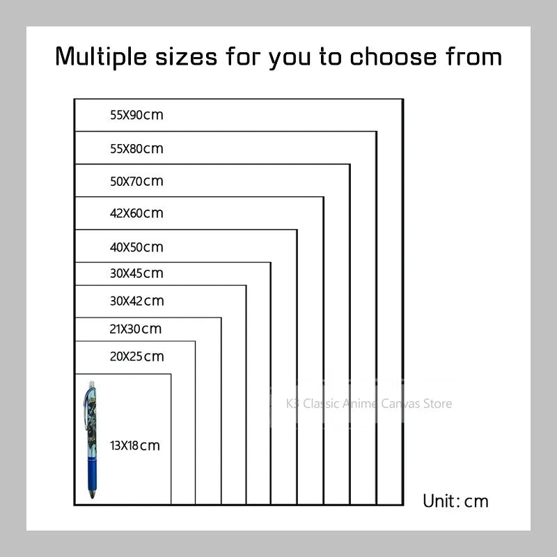 Anime Eyes Poster Prints Perfect Design Nordic Modern Home Decor Gift