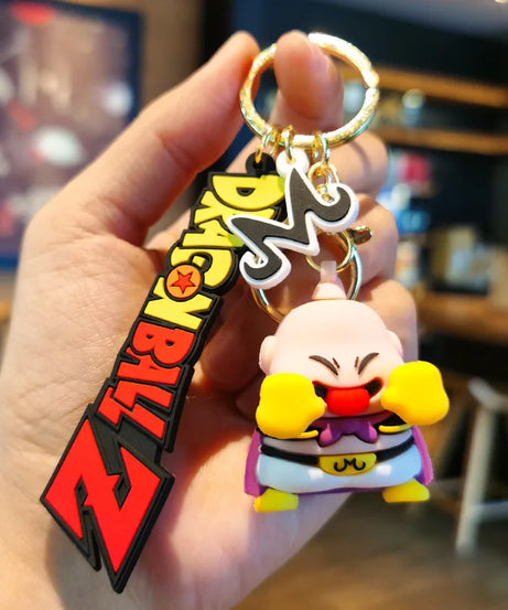 Dragon Ball Sun Wukong Keychain 3D Doll Pendant Handmade Backpack Accessories Creative Keychain Shoulder Bag Decoration Supplies