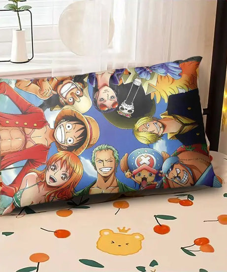 New One Piece Luffy Nami Zoro Chopper anime cushion pillow set pillow student nap pillow creative bedding holiday gift