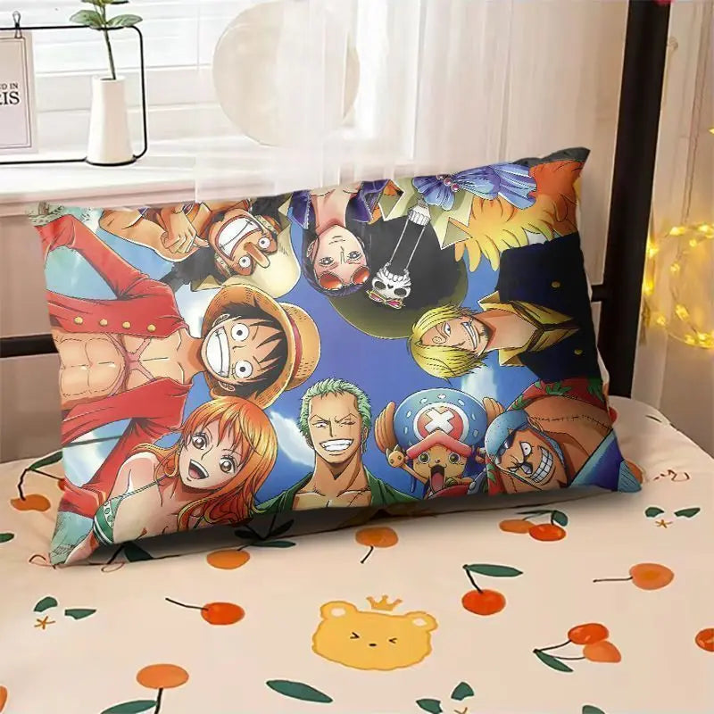 New One Piece Luffy Nami Zoro Chopper anime cushion pillow set pillow student nap pillow creative bedding holiday gift
