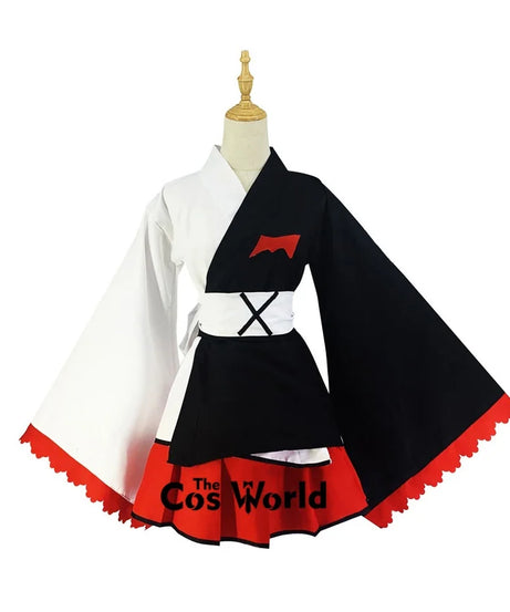 Danganronpa Monokuma Kimono Outfits Anime Game Cosplay Costumes