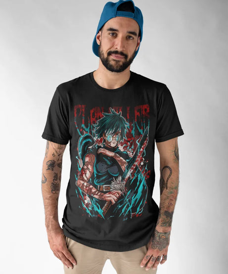 Maki Zenin T-shirt Jujutsu Kaisen Horror Anime Manga Kawaii Gift Shirt All Size