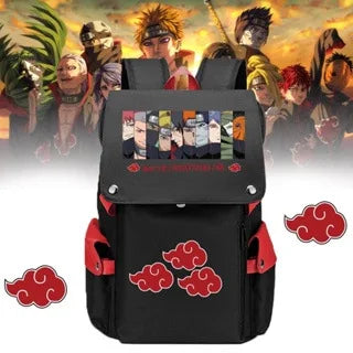 Naruto Anime Laptop Backpack – Large Capacity Travel & School Bag