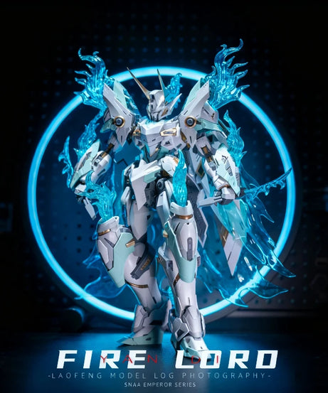 SNAA 1/100 Particle Awakening Armanent Fire Lord YR-04 Assembly Model Kit Action Figures Articulated Mecha Toy Collectible Gift