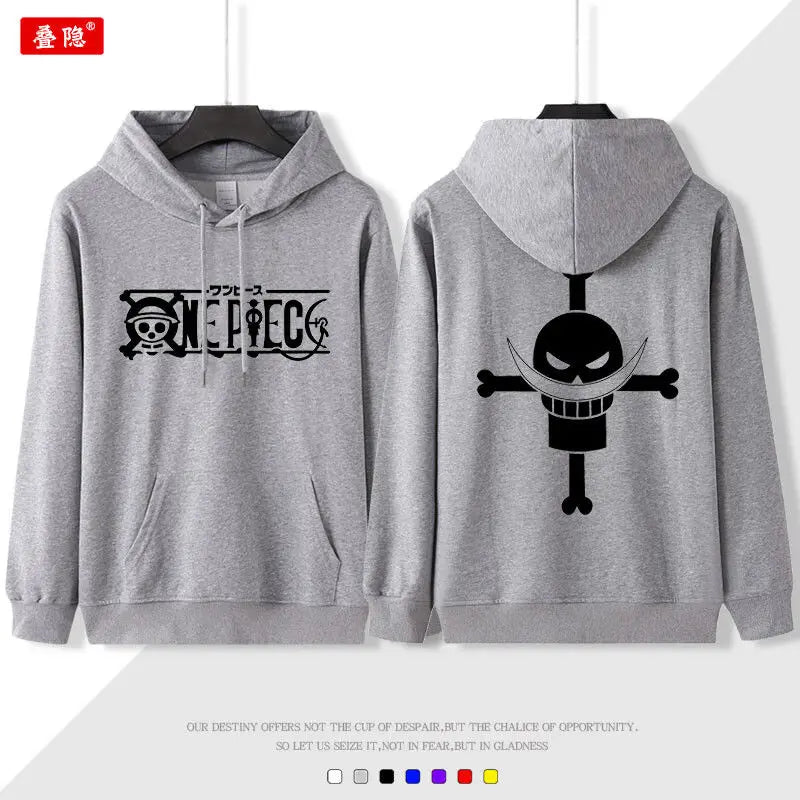 One Piece  Anime Women Up Hoodie Jacket Spring Autumn New Fashion Mens Sweatshirt Couple Promozed Clothes Coats Gift