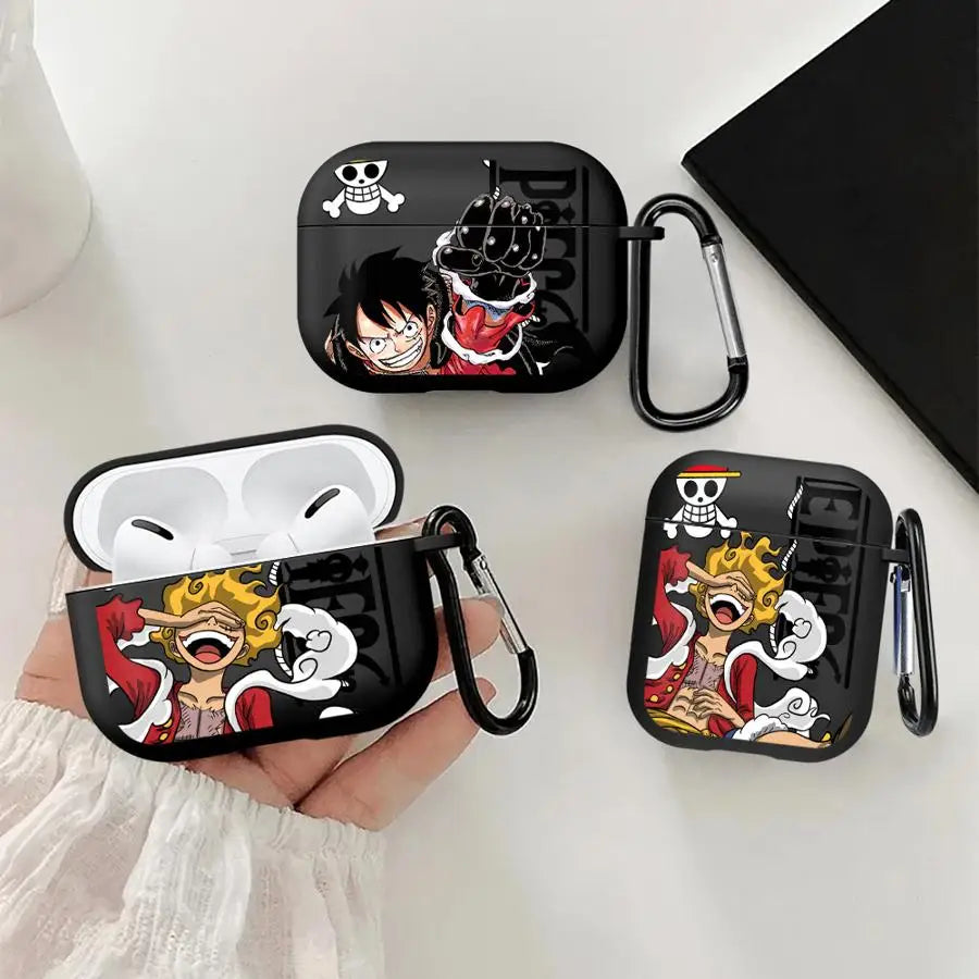 One Piece Luffy AirPods Case (AirPods 1 / 2 / 3 / Pro) — Cool Design