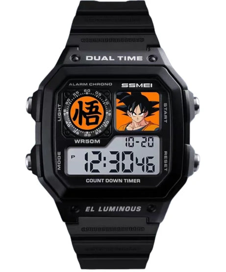 Dragon Ball Goku Digital Sports Watch – Waterproof Anime Wristwatch