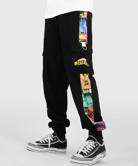 My Hero Academia New Fashion Printing Casual Pants Sweatpants Running Sporting Clothing  Winter Cargo pants