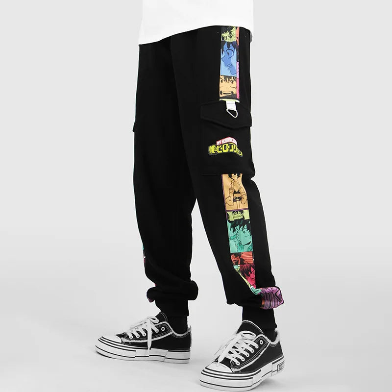 My Hero Academia New Fashion Printing Casual Pants Sweatpants Running Sporting Clothing  Winter Cargo pants