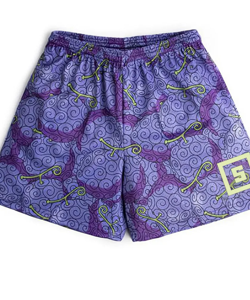 Hajime no Ippo Quick-Dry Gym Shorts – Anime Sportswear for Fitness & Casual Wear