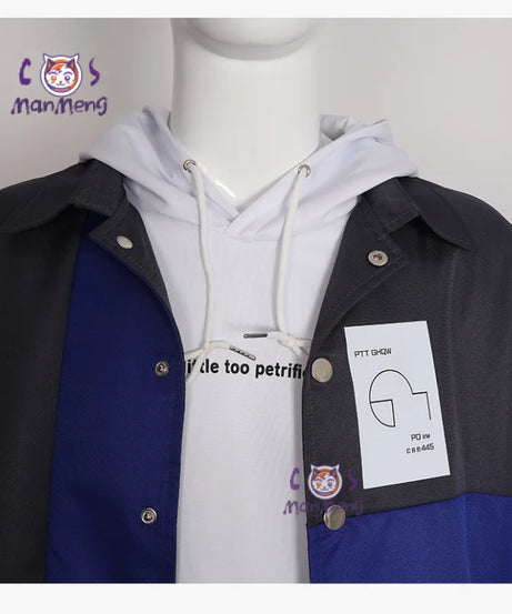 Aotsuki Eito Sumino Takumi Cosplay Costume Anime The Hundred Line -Last Defense Academy- Halloween men women casual jacket pants