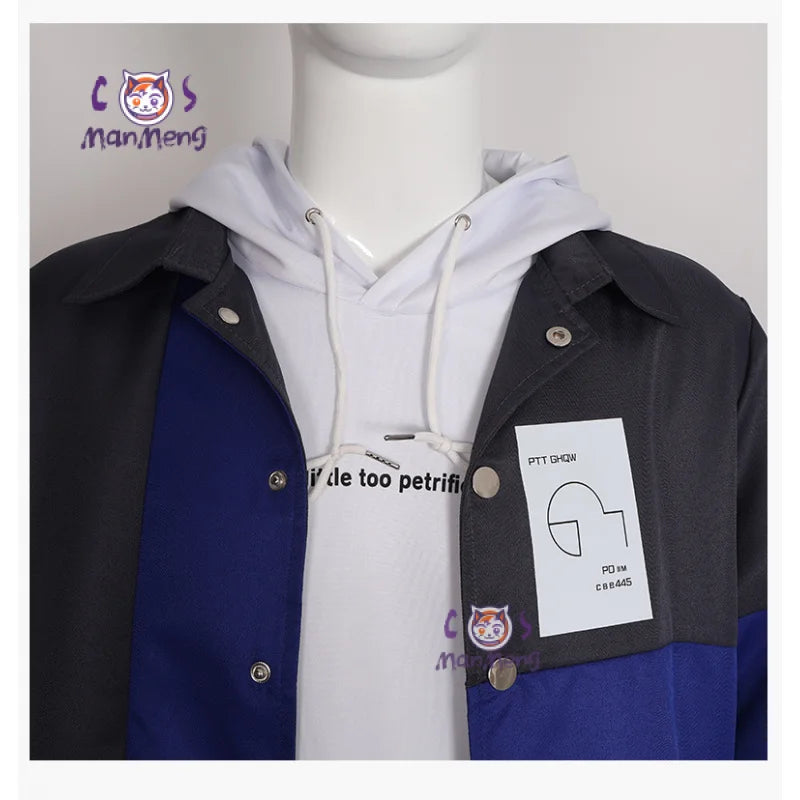 The Hundred Line Eito Aotsuki Cosplay Costume 5