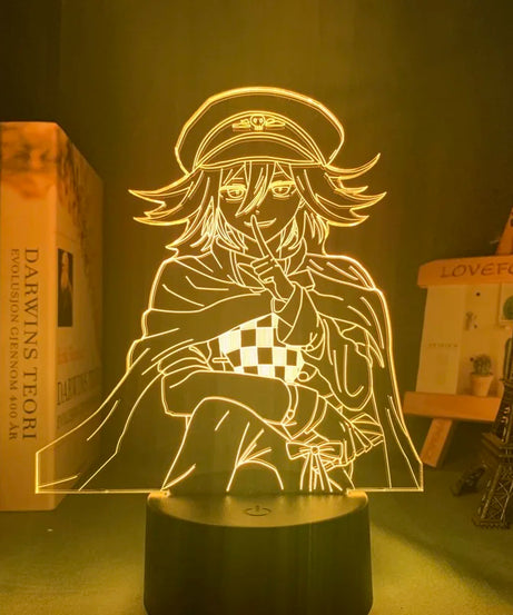 Anime Danganronpa V3 Nagito Komaeda Led Night Light Nagito Komaeda Game Figure Bedside Lamp for Bedroom Decor Kids Manga Gifts