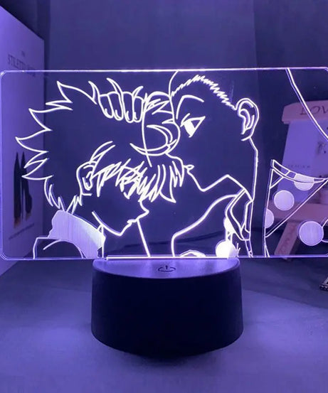 HUNTER Night Light Anime Peripherals Personality Creativity Killua Sissoe Table Lamp Desktop Decoration Bedroom holiday gift