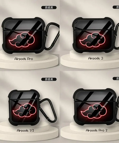 New Anime Naruto Sasuke Obito Protective Case for AirPods 3 for Airpods Pro 1 2 Wireless Bluetooth Headphone Case Christmas Gift