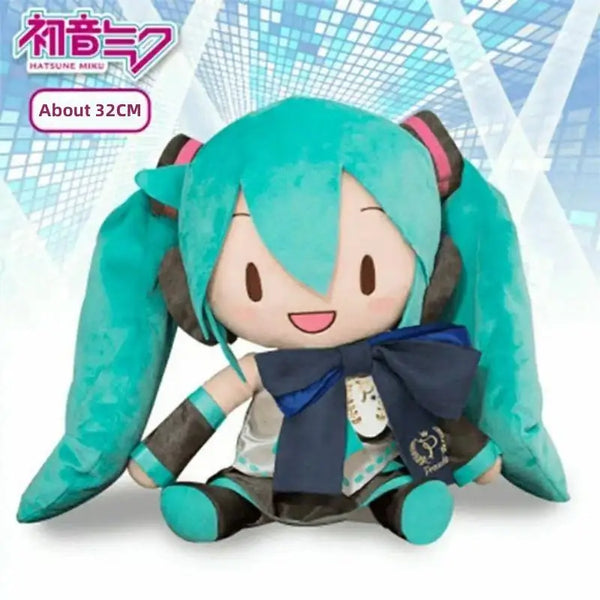 Hatsune Miku Plush Doll — Kawaii Pillow (32cm)