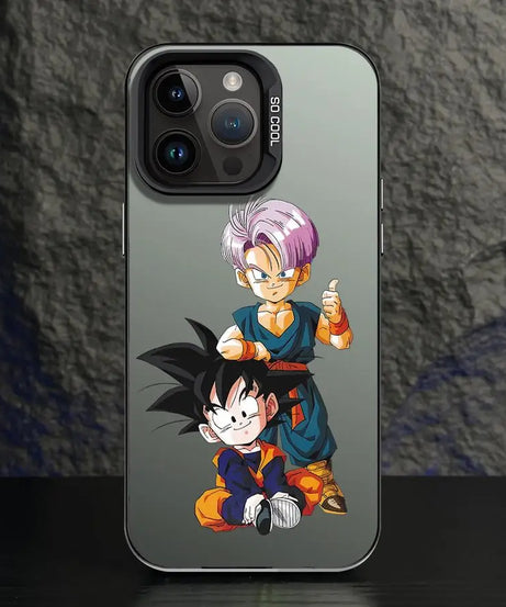 Phone Case for iPhone 14 15 16 Plus 17 Air 16e 11 12 13 Pro Max Shell Dragon Ball Vegeta Goku Dragons