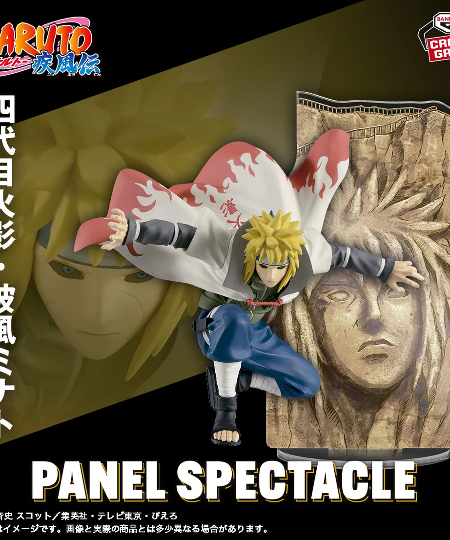 Naruto PANEL SPECTACLE The Strongest Warriors Namikaze Minato Animation Model Action Figure Toys Gifts