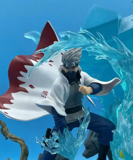 Naruto Anime Figure GK Hatake Kakashi 22cm Action Figure PVC Characters Desktop Ornaments Friends Birthday Gifts Toys