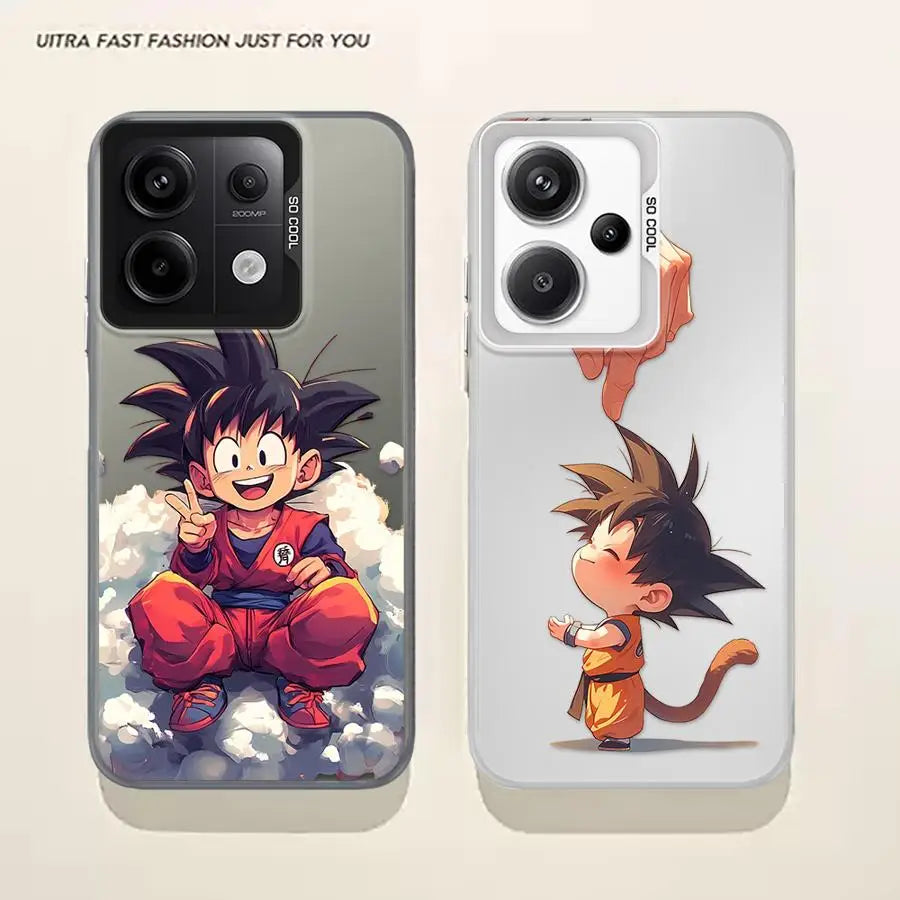 Cute Son-Gokus Case for Xiaomi Redmi 12C A3x 14C A4 13C A1 A3 A2 Plus 13 12 Shell