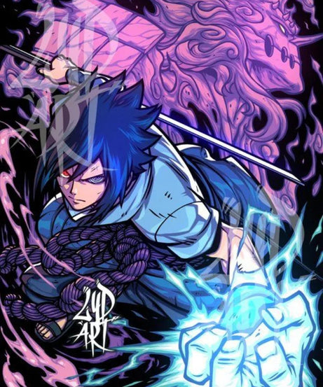 Uchiha Itachi New Diamond Painting Mosaic Naruto Cartoon Art Cross Stitch Embroidery Rhinestones Home Decor Children's Gift