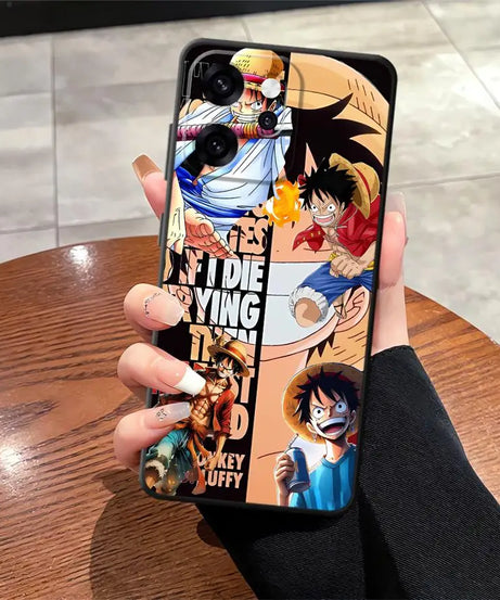 Anime Luffy Zoro Phone Cover Case for Oppo A76 A96 A84 A78 A98 F9 F11 F29 A83 A93 A74 Reno 4F 5 6 7 8 10 11 14
