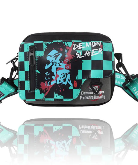 One Piece Anime Shoulder Crossbody Bag Ghost Slayer Blade You Bean Free Wings Naruto Oxford Cloth Casual Bag