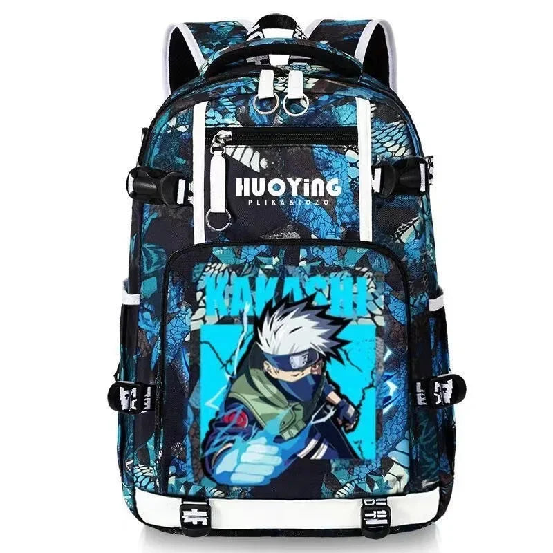Naruto Kakashi Children School Bags Kids Backpack In Primary Schoolbag for Teenager Boys Waterproof Backpacks Book Bag