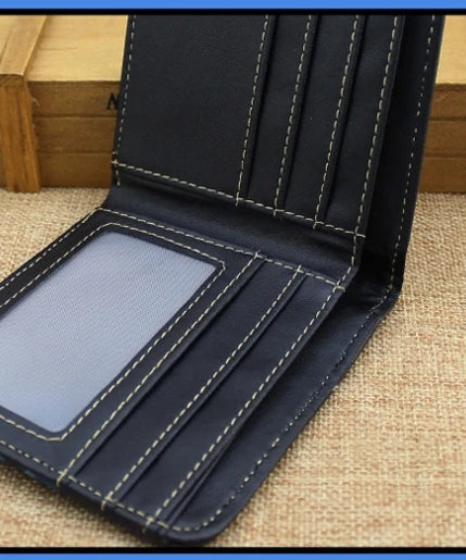 Anime Attack on Titan Short PU Leather Wallet Cute Synthetic Bifold Purse Gift for Manga Fans