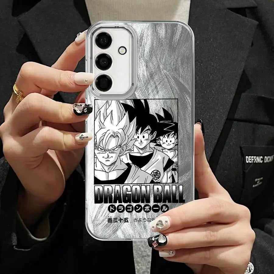 Phone Case for Samsung Galaxy A26 A15 A16 A13 A14 A33 A34 A21s A51 A52 A35 A36 A55 A23 A24 Soft Cover Anime Dragon Ball