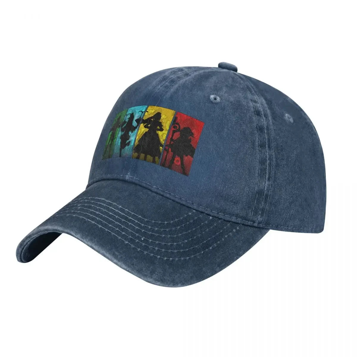 Anime Baseball Caps Hats Konosuba! Squad Silhouette Classic Dad Hat For Man Hip Hop Caps Sun Shade