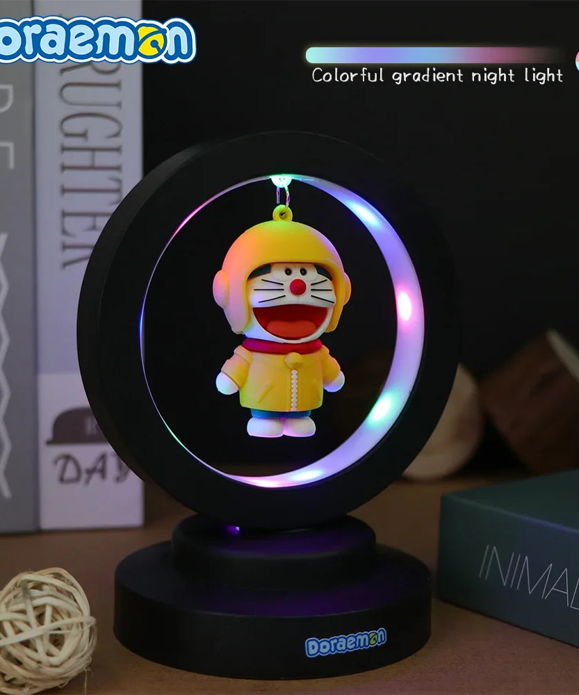 Doraemon LED Night Light – RGB Color Lamp for Kids' Bedroom & Gifts
