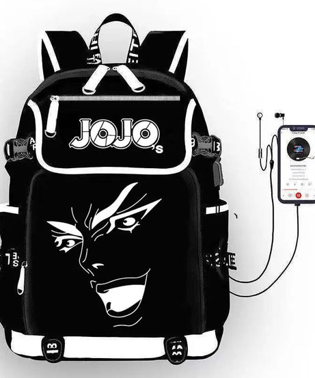 JoJo's Bizarre Adventure Anime Backpack Student School Shoulder Bag Large Capacity Youth Outdoor Travel Backpack Fashion Gift