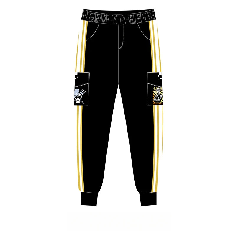 Anime One Piece Pants Cosplay Costumes Leisure Overalls Zoro Luffy Sweatpants Casual Fashion Women Men Sweat Pants Gift