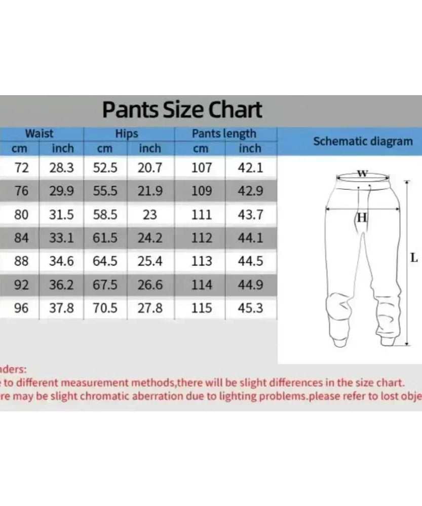 New Autumn One Piece Tony Tony Chopper Anime Print Men's Sports Pants Joggers Casual Streetwear Sweatpants Hip Hop Trousers