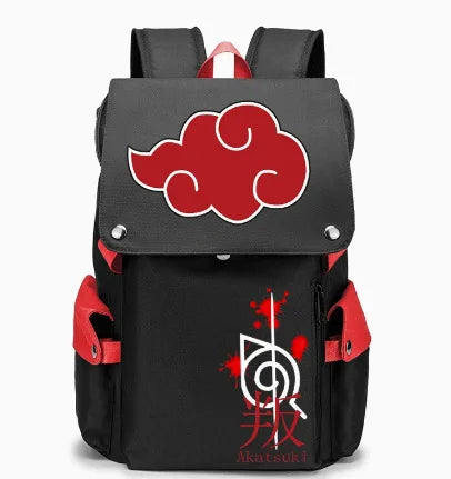 Naruto Anime Laptop Backpack – Large Capacity Travel & School Bag