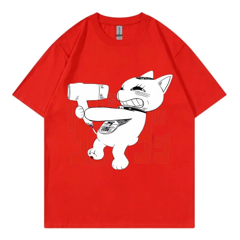 Anime Dandadan Turbo Granny Graphic T Shirts Manga Short Sleeve T-shirt High Quality Cotton Clothing T-shirts Unisex