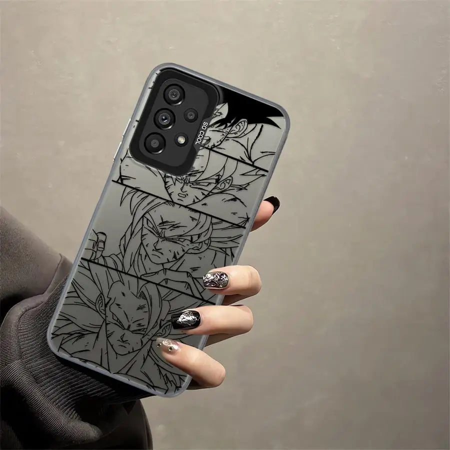 Soft Shell Phone Case For Samsung For Galaxy A24 A15 A16 A34 A32 A25 A17 A23 A14 A13 A12 Dragon Cool Ball