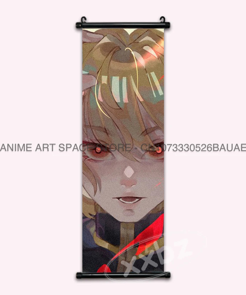 Hunter x Hunter Scroll Poster – Classic Anime Wall Art Canvas Decoration