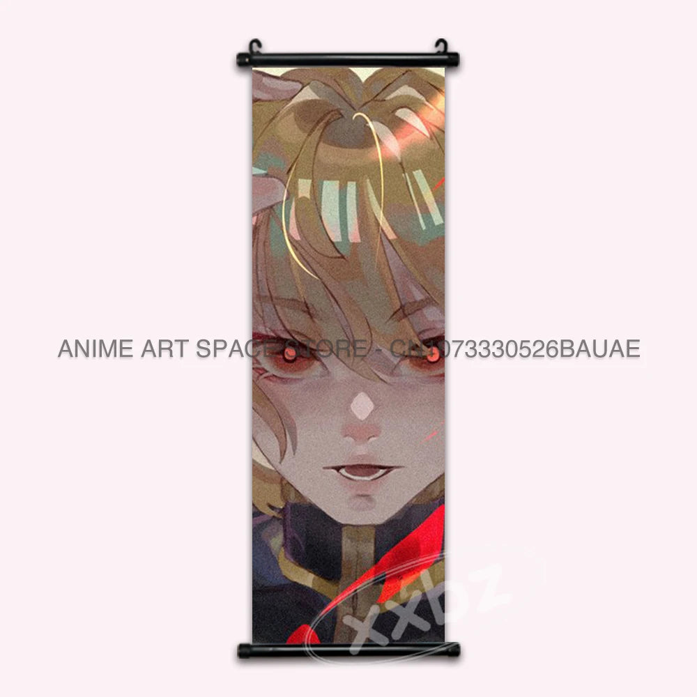 Hunter x Hunter Scroll Poster – Classic Anime Wall Art Canvas Decoration