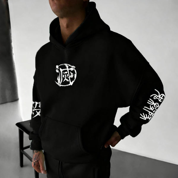 Demon Slayer Hoodie — Print Pullover