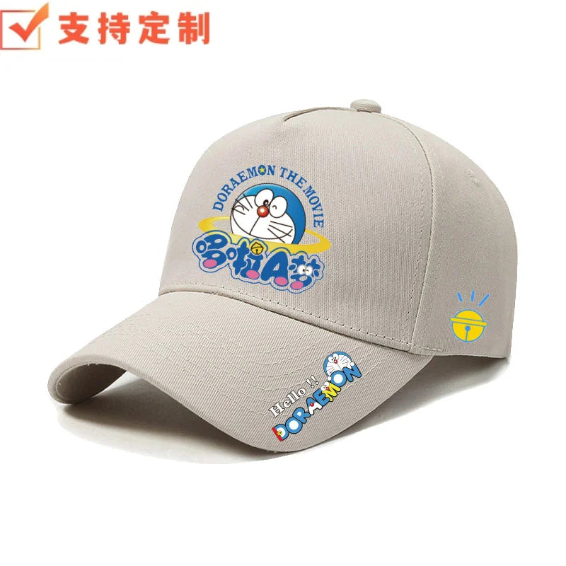 Doraemon & Tinker Bell Outdoor Cap – Breathable Anime Baseball Hat