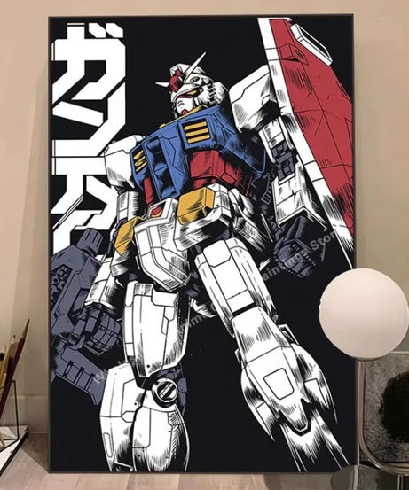 Gundam Mech Esports Room Decorative Poster