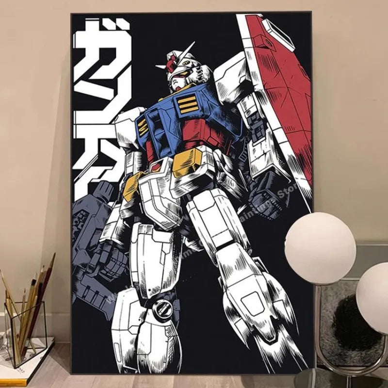 Gundam Mech Esports Room Decorative Poster