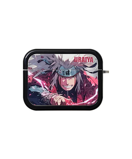 Anime Naruto Jiraiya Payne Itachi Apple Airpods pro2 protective cover 2/3 generation wireless Bluetooth headset shell for men