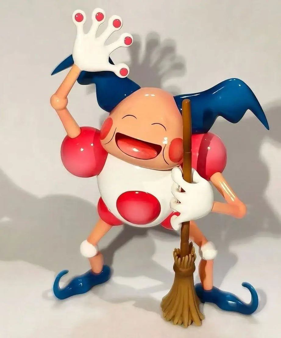 Anime Pokemon Figure Mr Mime Action Figures Pvc Statue Desktop Ornamen Collection Model Toys Gifts