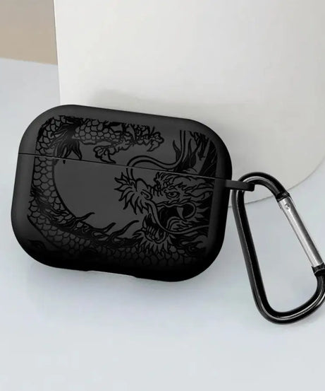 Hollow Tiger Dragon Case For Airpods Pro2 1 Pro 2 Pro3 4 3 Earphone Cases Cover
