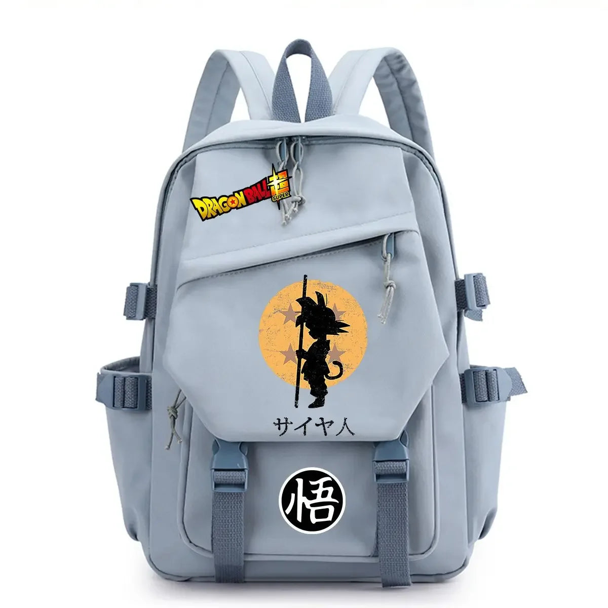 Goku Dragon Ball Backpack – Anime Canvas Bag for School & Travel